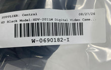 Load image into Gallery viewer, Black HDV-201LM High Definition 24MP 16X Zoom Digital Video Camera Not Tested