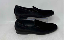 Load image into Gallery viewer, BP Mens Black Velvet Round Toe Slip-On Loafer Shoes Size 9.5M