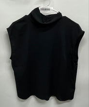 Load image into Gallery viewer, Joie Womens Black Sleeveless Mock Neck Keyhole Back Blouse Top Size Medium