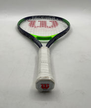 Load image into Gallery viewer, Wilson Federer 23 Junior Black And Green Lightweight AirLite Alloy Tennis Racket