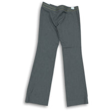 Load image into Gallery viewer, Vertigo Womens Gray Flat Front Straight Leg Dress Pants Size 10
