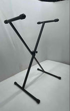 Load image into Gallery viewer, Casio CTK-710 Black White 61 Key Piano Electronic Keyboard With Stand