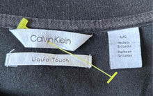 Load image into Gallery viewer, Calvin Klein Mens Black Liquid Touch Short Sleeve Golf Polo Size L/G