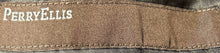 Load image into Gallery viewer, Perry Ellis Mens Brown Long Sleeve Notch Lapel Two-Button Blazer Size 40 SHT