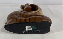 Load image into Gallery viewer, Austin Hand-Carved Abstract Wooden Couple Kissing Decorative Art Sculpture