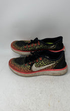 Load image into Gallery viewer, Nike Womens Free RN Distance 827116-017 Orange Black Lace-Up Sneakers Shoes Sz 8
