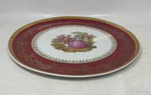 Load image into Gallery viewer, Legist Porcelain Courting Couple Scene Art Decorative Collector Plate