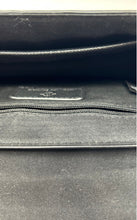 Load image into Gallery viewer, Nanette Lepore Womens Black Leather Inner Pockets Adjustable Strap Crossbody Bag