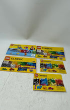 Load image into Gallery viewer, Lot Of 5 Pcs Assorted Lego Classic Booklets Instruction Manuals Guides