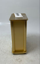 Load image into Gallery viewer, Linden Gold-Tone Decorative Quartz Battery-Operated Analog Desk Clock