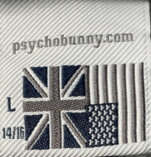 Load image into Gallery viewer, Psycho Bunny Boys Gray Elastic Waist Drawstring Sweat Shorts Size 14/16