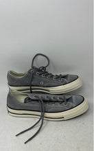 Load image into Gallery viewer, Converse Unisex Chuck 70 Low 162376C Gray Lace-Up Sneaker Shoes Size M 8 W 10