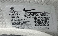 Load image into Gallery viewer, Nike Unisex Kids Court Legacy DA5380-102 White Black Lace-Up Sneaker Shoes Sz 6Y