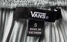 Load image into Gallery viewer, Vans Womens Green Ribbed Drawstring Elastic Waist Trouser Pants Size Small