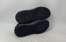 Load image into Gallery viewer, Knar Mens Gray Black Round Toe Low Top Boa Sneaker Shoes Size EUR 46