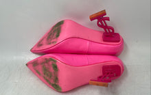 Load image into Gallery viewer, Cape Robbin Womens Goddess Pink Pointed Toe Dollar Sign Stiletto Pump Heels 7M