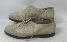 Load image into Gallery viewer, Barcelino Mens Gray Suede Lace-Up Round Toe Derby Dress Shoes Size 10 M