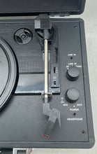 Load image into Gallery viewer, Vintage Victrola Model VSC-550BT Black Bluetooth Suitcase Turntable Not Tested