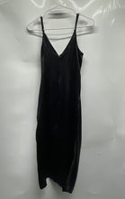 Load image into Gallery viewer, Bcbgeneration Womens Black Spaghetti Strap Pleated Bodycon Dress Size 8