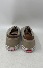 Load image into Gallery viewer, Levi's Comfort Mens Ethan Beige Low Top Lace-Up Tennis Shoes Size 9.5