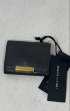 Load image into Gallery viewer, Rebecca Minkoff Womens Gray Leather Insider Compact Trifold Wallet With Tags
