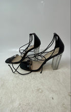 Load image into Gallery viewer, Aldo Womens Onardonia Black Open Toe Gladiator Sandals Size 8.5
