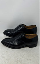 Load image into Gallery viewer, Johnston & Murphy Mens Melton Black Cap Toe Lace-Up Oxford Dress Shoes Size 9.5D