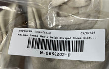 Load image into Gallery viewer, Adidas Mens Samba OG ID1447 Beige Striped Lace-Up Low Top Sneakers Shoes Sz 9.5