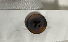Load image into Gallery viewer, Zara Mens White Linen Flat Front Slash Pockets Chino Short Size XL