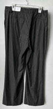 Load image into Gallery viewer, Ann Taylor Loft Womens Gray Julie Curvy Wide-Leg Trouser Pants Size 14