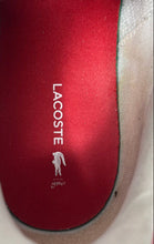 Load image into Gallery viewer, Lacoste Mens Hapana 120 3 CMA White Leather Lace-Up Sneaker Shoes Size 11