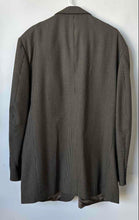 Load image into Gallery viewer, Oscar De La Renta Mens Brown Printed Wool Two-Button Blazer Jacket Size 48L