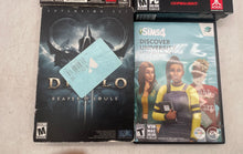 Load image into Gallery viewer, Assorted Mixed Variety Simulation Role-Playing DVD Games 6 Pieces Not Tested