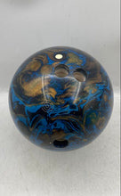 Load image into Gallery viewer, Ebonite Magic Multicolor Swirl HSBC Reactive 3 Holes Bowling Ball