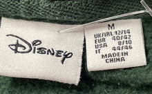 Load image into Gallery viewer, Disney Unisex Green Long Sleeve Adjustable Drawstring Pullover Hoodie Size M