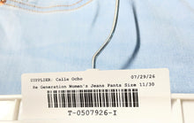Load image into Gallery viewer, RE Generation By Celebrity Pink Womens Blue Skinny Jeans Pants Size 11/30 w/ Tag