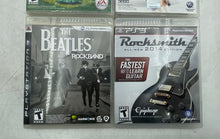 Load image into Gallery viewer, Lot Of 10 Pcs Assorted Sony PlayStation 3 Music & Dance Educational Video Games