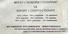 Load image into Gallery viewer, Gloria Vanderbilt Womens Dark Blue Pleated Front Pockets Trouser Pants Size 14