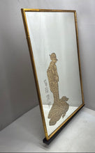 Load image into Gallery viewer, Wall Hanging Mirror Square Framed With Chinese Lady Art Print