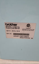 Load image into Gallery viewer, Brother Model LX3817A Blue Full Size Sewing Machine No Cables & Pedal Untested