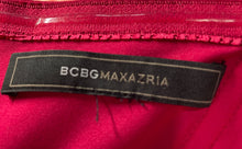 Load image into Gallery viewer, BCBGMaxazria Womens Dark Red Strapless Sleeveless Back Zip Short Mini Dress Sz 6