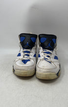 Load image into Gallery viewer, Nike Mens Jordan Flight Club 91 White Black & Blue Sneakers Shoes Sz 8