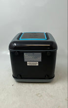 Load image into Gallery viewer, Singing Machine Cube Mini Blue Gray Portable Wireless Karaoke System