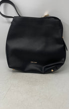 Load image into Gallery viewer, Anne Klein Womens Black Bottom Stud Zipper Inner Pocket Shoulder Handbag