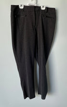 Load image into Gallery viewer, Ann Taylor Womens Black Flat Front Curvy Straight Leg Dress Pants Size 12