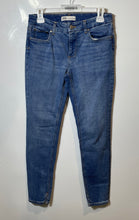 Load image into Gallery viewer, Zara Womens Blue Denim Medium Wash Stretch Pockets Skinny Leg Jeans Size 6
