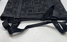 Load image into Gallery viewer, Kenneth Cole Reaction Womens Black Inner Pockets Double Handle Tote Handbag