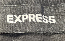 Load image into Gallery viewer, Express Womens Black Editor Barely Low Rise Bootcut Dress Pants Size 12S