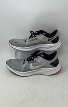 Load image into Gallery viewer, Nike Mens Quest 4 DA1105-007 Gray White Low Top Lace-Up Sneaker Shoes Size 12