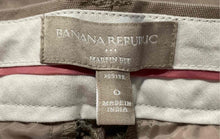 Load image into Gallery viewer, Banana Republic Womens Taupe Martin Fit Bootcut Leg Trouser Pants Size 0 Petite